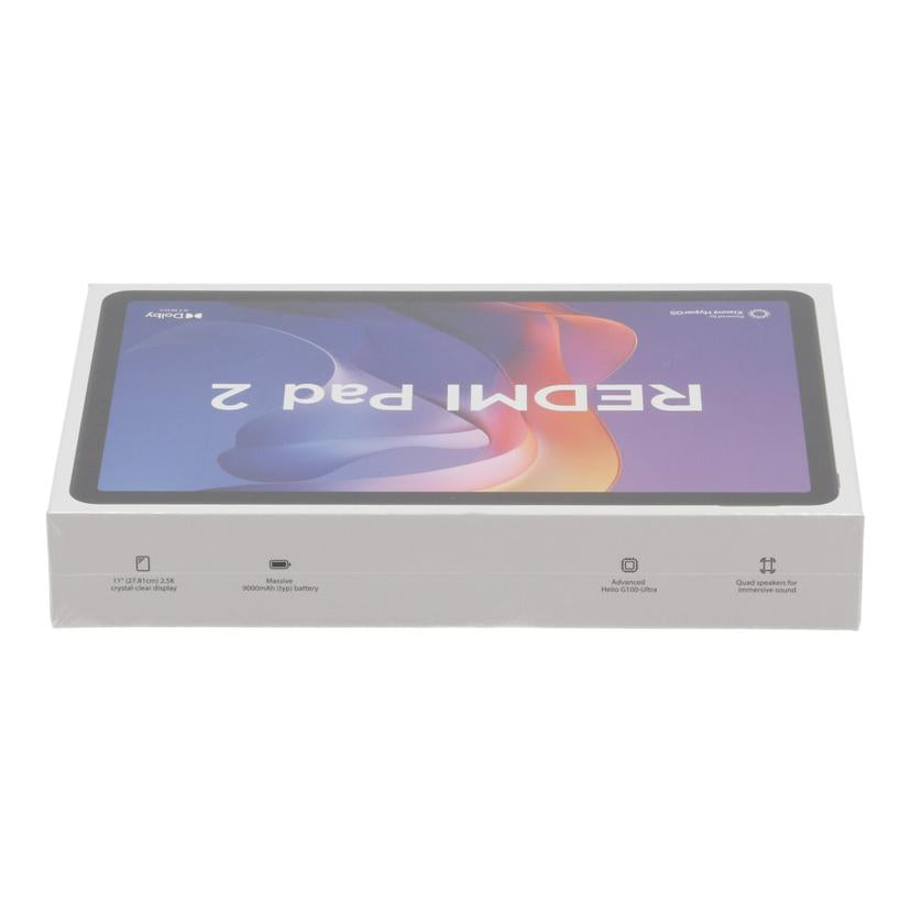Xiaomi　 シャオミ　/タブレット／Redmi　Pad2　Wi－Fi　128GB　未使用品/25040RP0AG//67147/W5T900735/Sランク/05