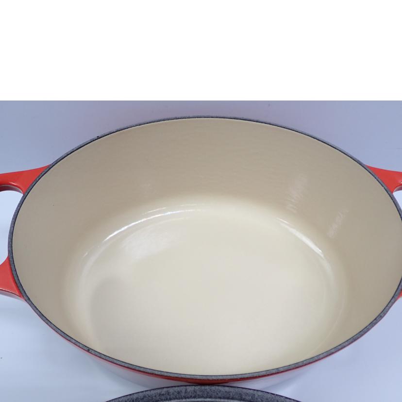 LE　CREUSET ルクルーゼ/ココットオーバル　シグニチャー25cm//Aランク/62