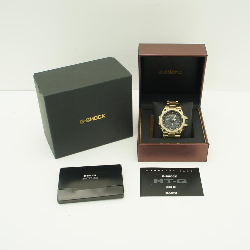CASIO カシオ/G－SHOCK／MT－G／GPSハイブリッドソーラー/MTG-G1000RG-1AJR//G11*****/Aランク/19