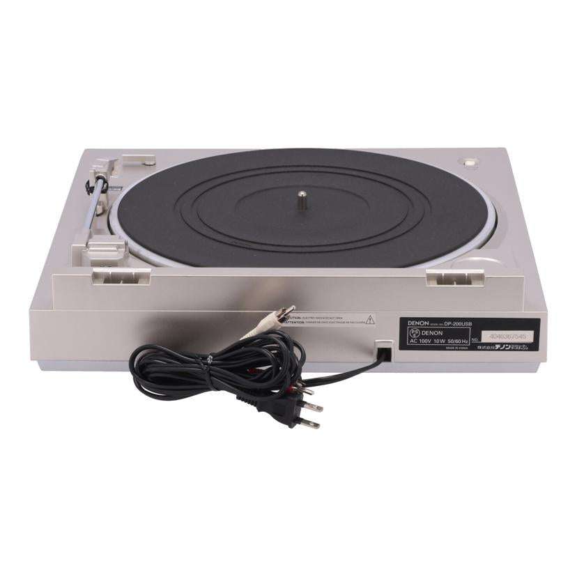 DENON デノン　/レコードプレーヤー/DP-200USB//4046367545/Bランク/76