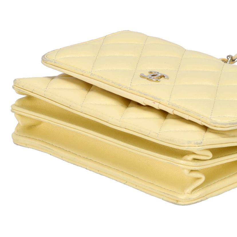 CHANEL　/マトラッセ　ミニチェーンウォレット　//309*****/Bランク/21