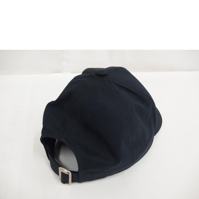 CELINE CELINE/C　イニシャルベースボールキャップ／ブラック//ABランク/82