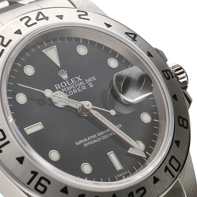 ROLEX ロレックス/エクスプローラー2／黒文字盤/16570//A29****/Aランク/75