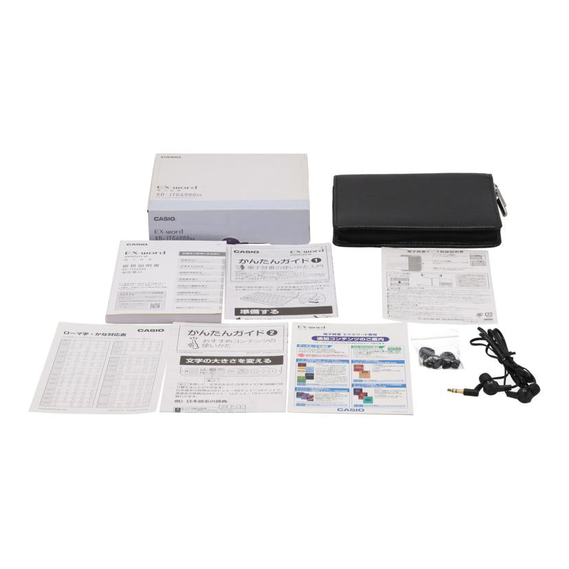 CASIO カシオ/電子辞書/XD-JTG6000//811AW74DA064926/Bランク/25