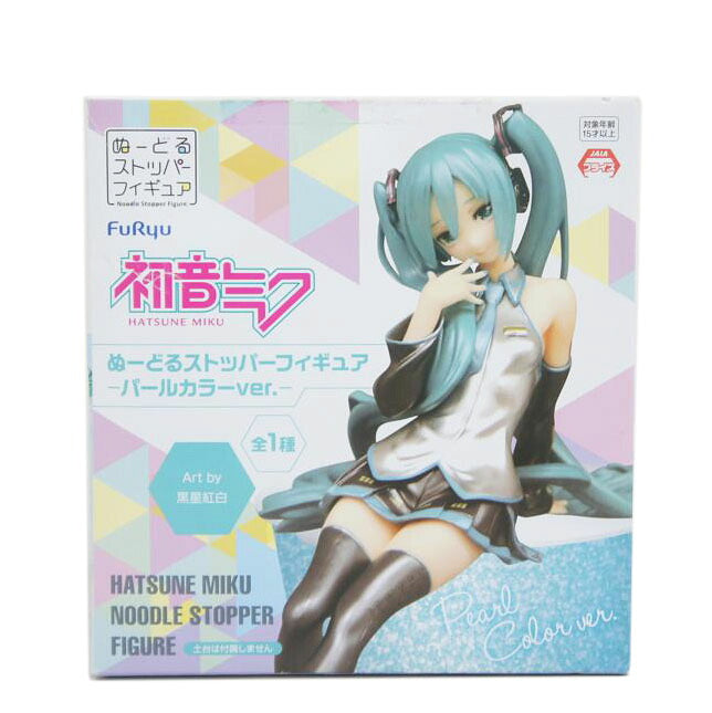 FuRyu フリュー/【未開封】初音ミク ぬーどるストッパーフィギュア －パールカラーver.－「VOCALOID」//SAランク/01