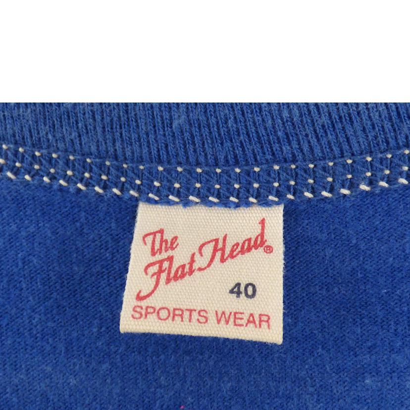 THE　FLAT　HEAD フラットヘッド/半袖Tシャツ//Bランク/64