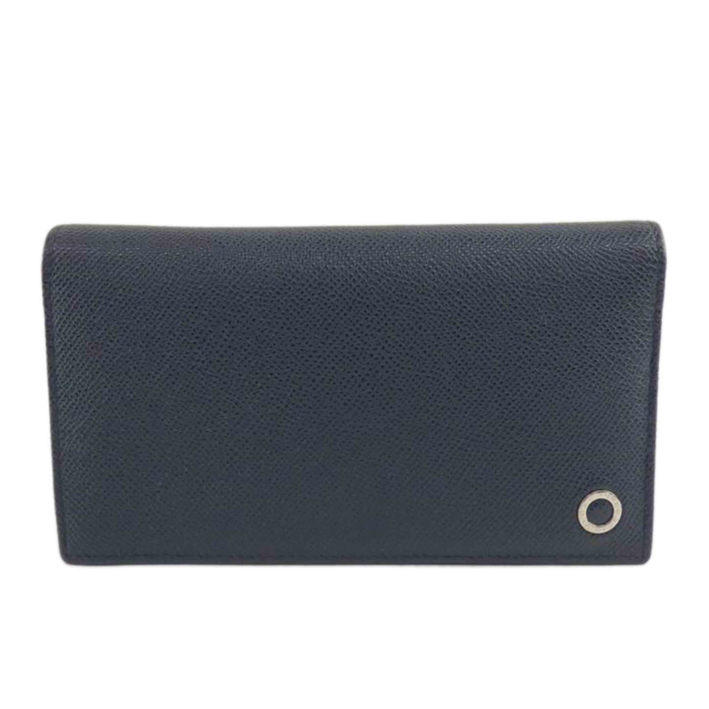 BVLGARI ブルガリ/レザー2つ折り長財布/283811//Bランク/64
