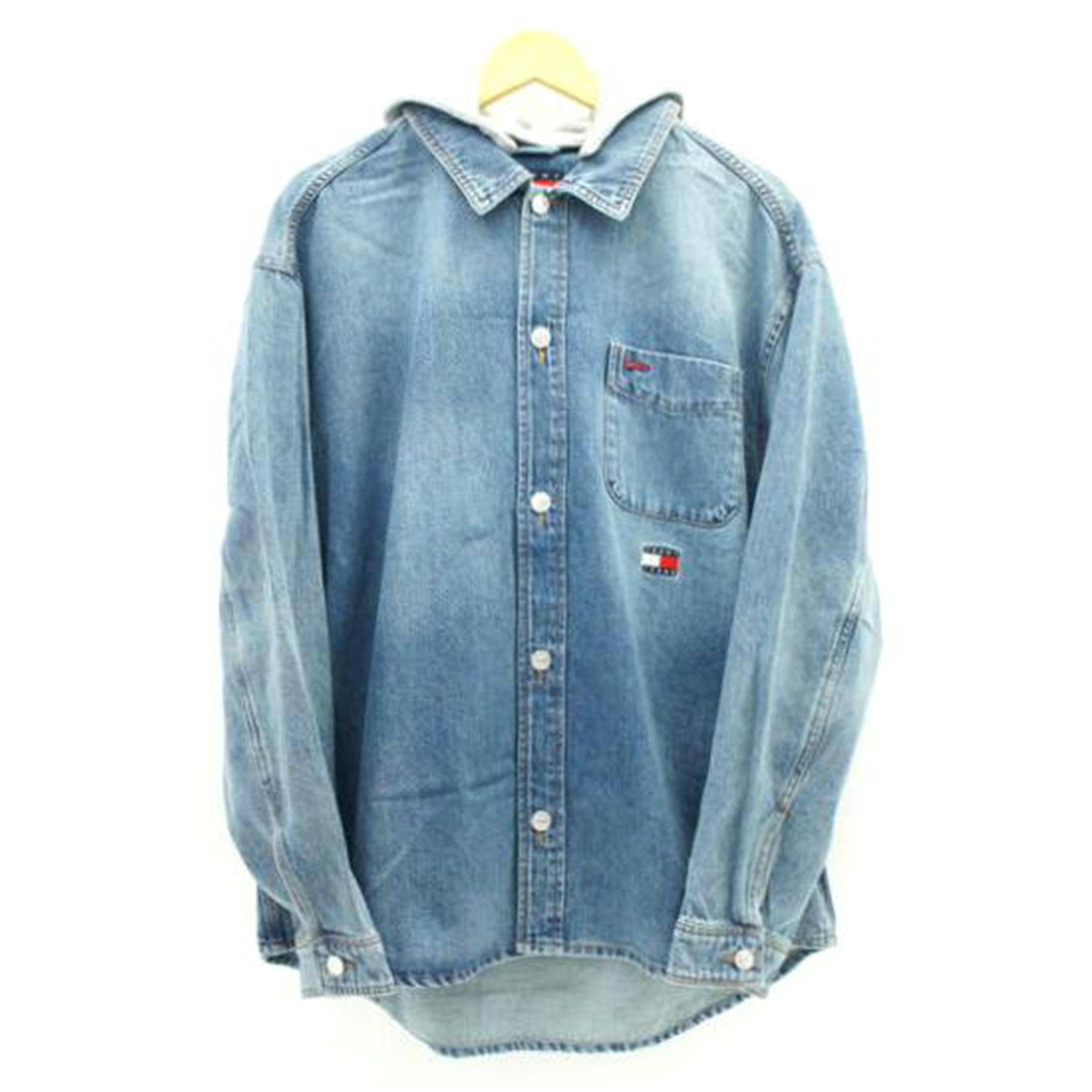 TOMMY　JEANS トミージーンズ/フーデッドデニムジャケット/DM20751//ｻｲｽﾞ:L/Aランク/75