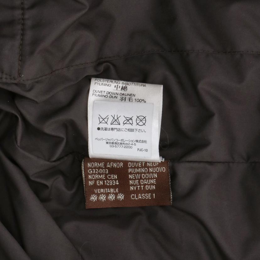 MONCLER モンクレール(MONCLER)/レザーダウンジャケット／フーディー／茶タグ／アーカイブ/G32//ABランク/76