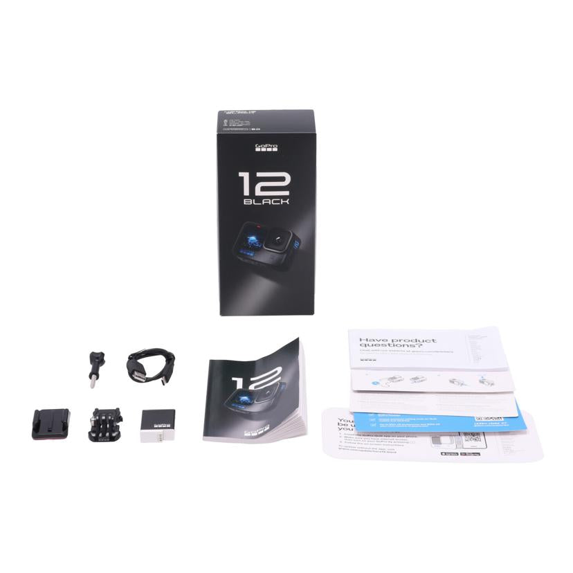 GoPro ゴープロ　/アクションカメラ／HERO12　BLACK/CHDHX-121-FW//C3501325744935/Bランク/85