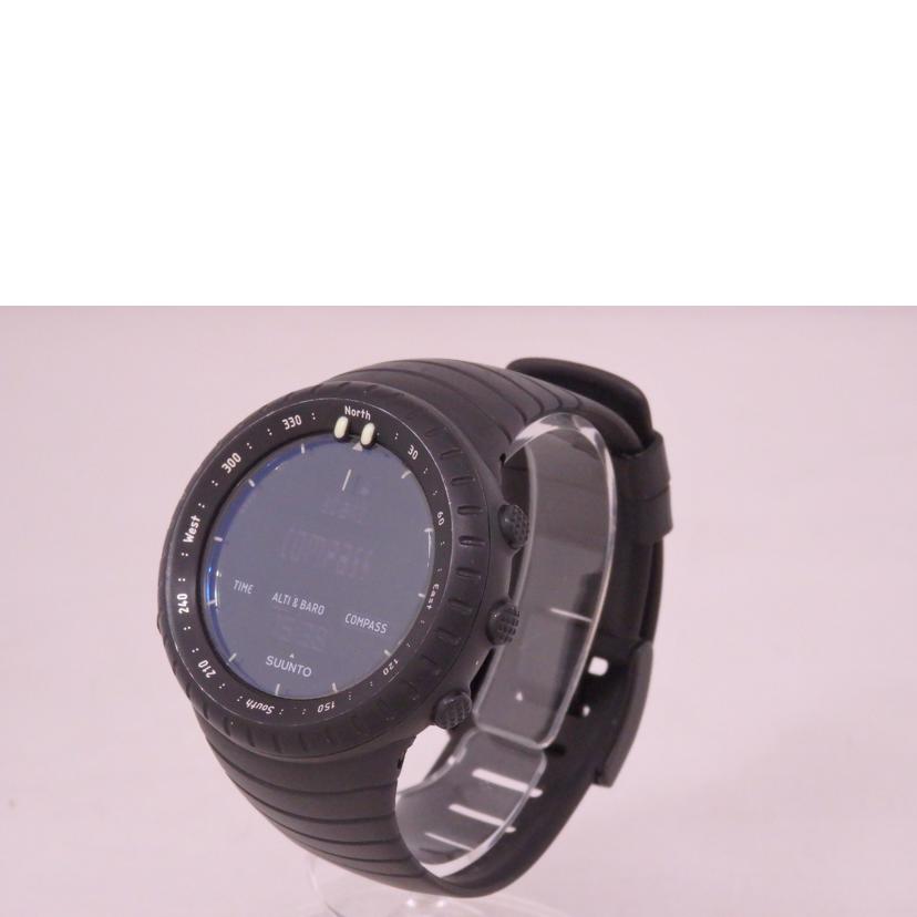 SUUNTO スント/スントコア・オールブラック／アウトドア腕時計/SS014279010//182*******/ABランク/76