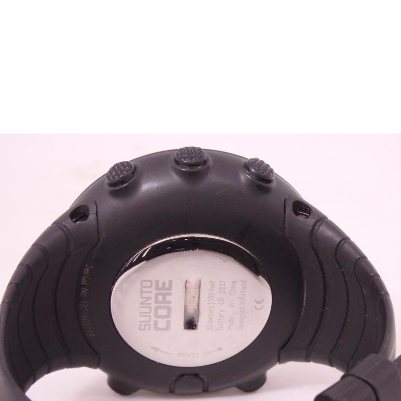SUUNTO スント/スントコア・オールブラック／アウトドア腕時計/SS014279010//182*******/ABランク/76