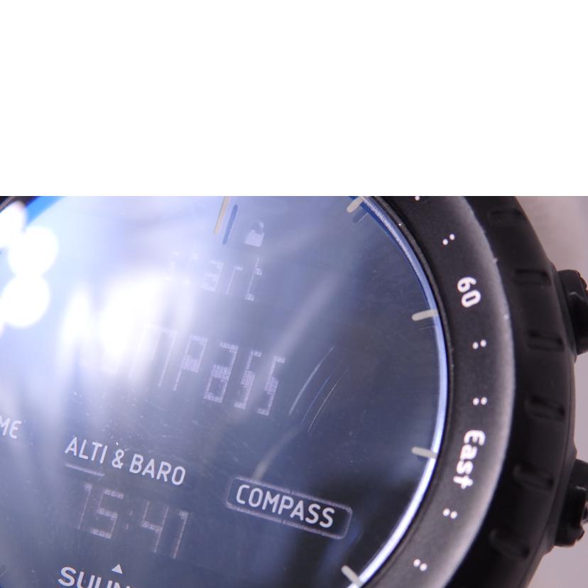 SUUNTO スント/スントコア・オールブラック／アウトドア腕時計/SS014279010//182*******/ABランク/76