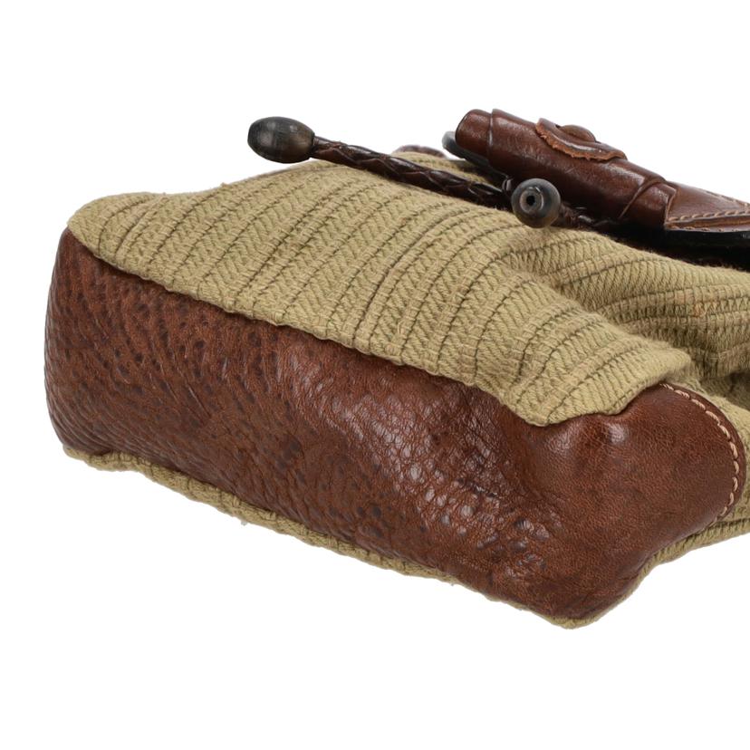 BALLY バリー/ミニショルダーバッグ／レザー×キャンバス//ABランク/18
