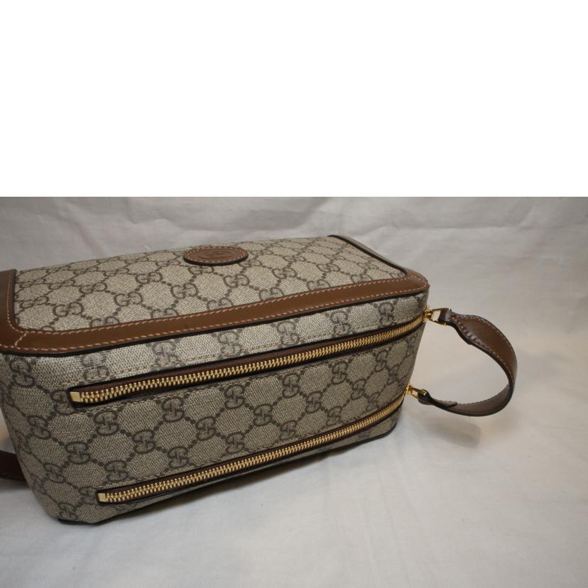 GUCCI グッチ/GGスプリームインターロッキングGポーチ／セカンドバッグ/730116//SAランク/92