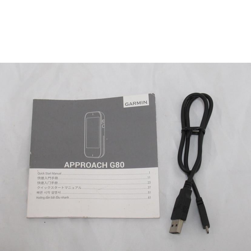 GARMIN/ハンディ型GPSゴルフナビ/Approach G80//ABランク/63