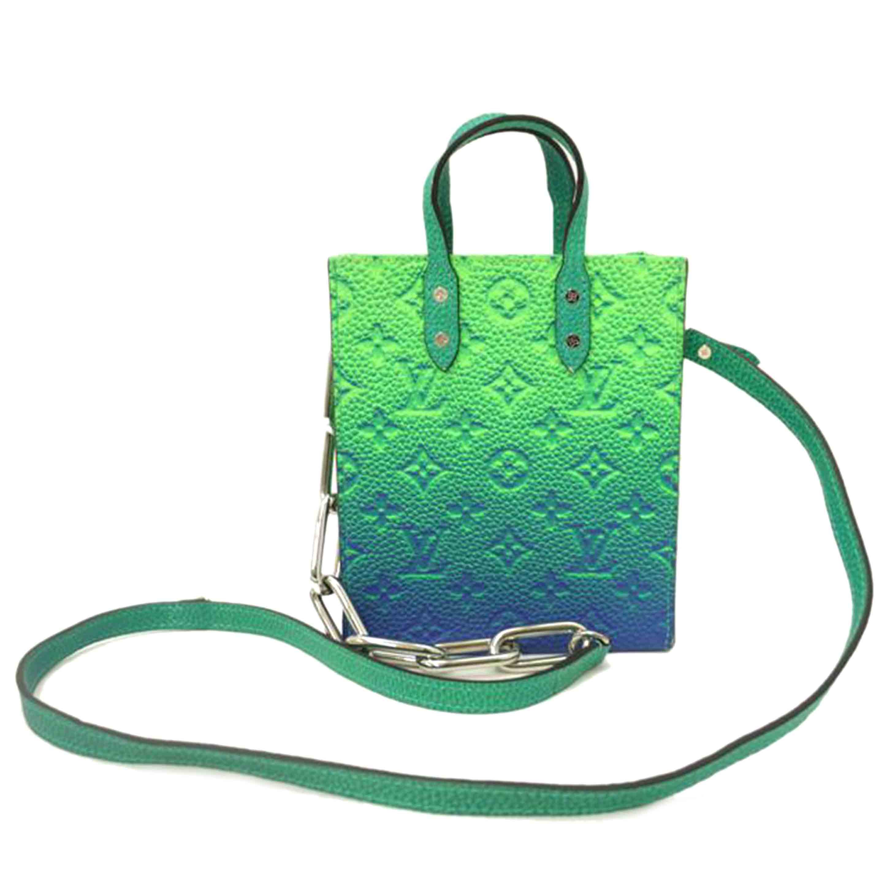 LOUIS　VUITTON ルイ・ヴィトン/サックプラXS／トリヨン／グリーン系/M81221//RFI****/ABランク/69