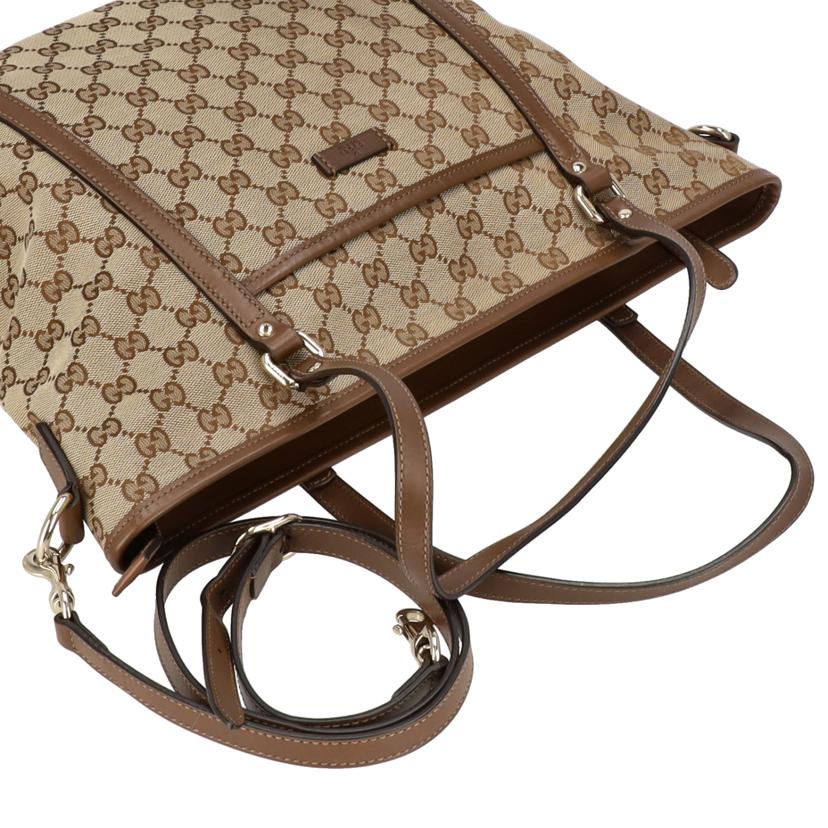 GUCCI/GGスプリーム2WAYトートバッグ/388929//525***/ABランク/85