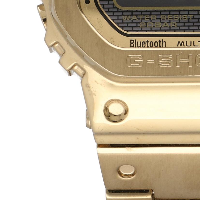 CASIO カシオ/G－SHOCK／フルメタル／電波ソーラー×スマホリンク/GMW-B5000GD-9JF//201*****/ABランク/24