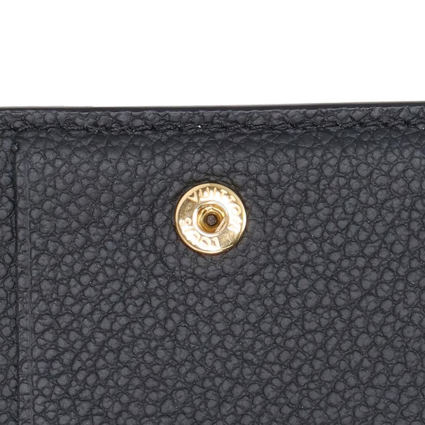 LOUIS VUITTON ルイヴィトン/ポルトフォイユ・クレア/アンプラント・ブロデリー/ノワール/M81139//RFI****/Aランク/25