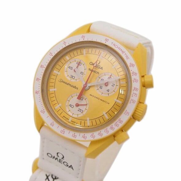 OMEGA×swatch オメガ×スウォッチ/ムーンスウォッチ／MISSION　TO　THE　SUN／クオーツ/SO33J100//SAランク/69