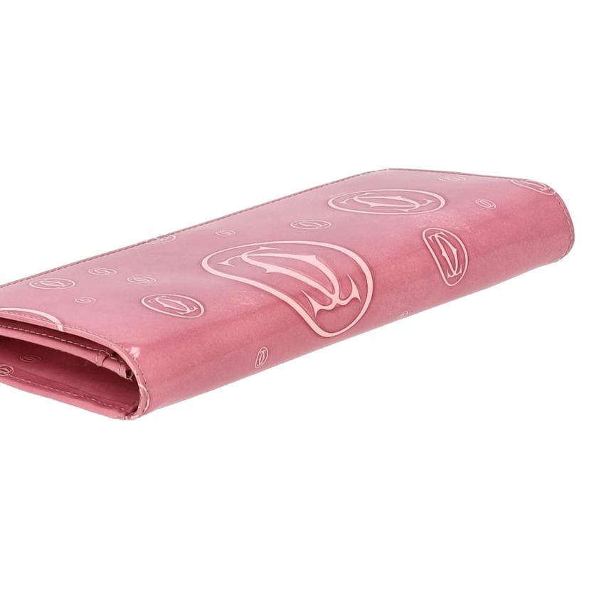 Cartier カルティエ/ハッピーバースデー／二つ折り長財布／ピンク//Bランク/18