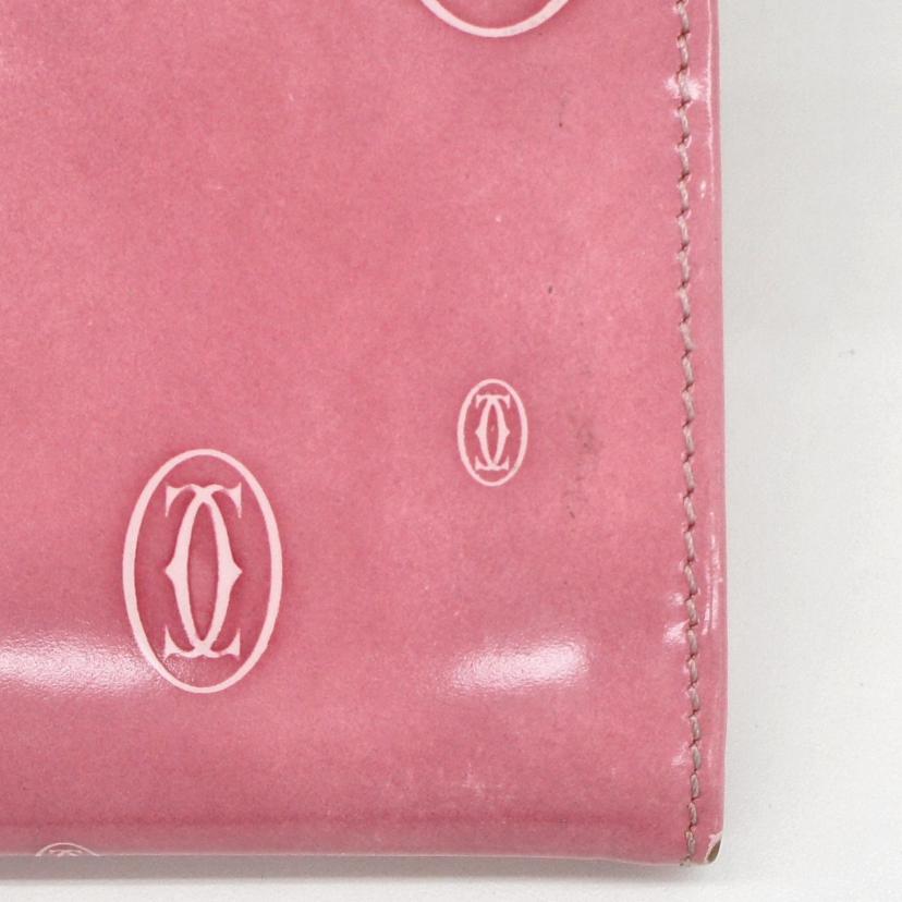 Cartier カルティエ/ハッピーバースデー／二つ折り長財布／ピンク//Bランク/18