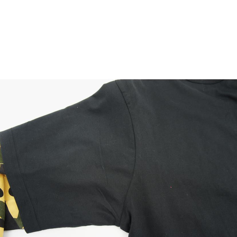 A　BATHING　APE アベイシングエイプ/迷彩切り替え長袖Tシャツ/001LTH801009M//サイズ　S/Bランク/05