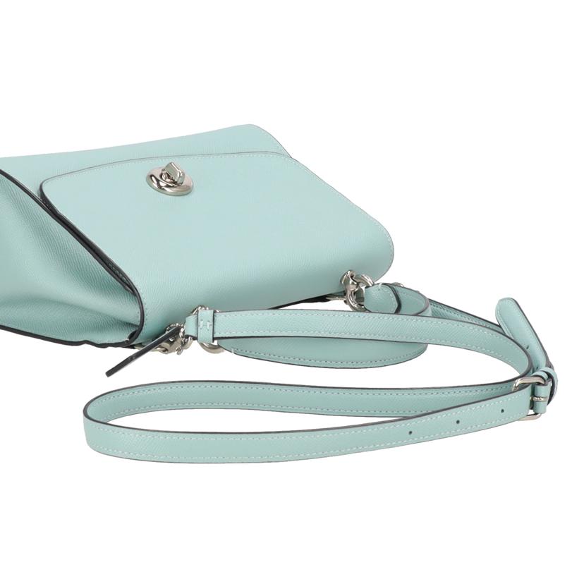 COACH コーチ/PVCターンロック2Wayバッグ/76618//B20**/Aランク/70