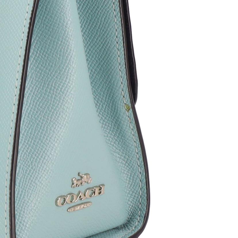 COACH コーチ/PVCターンロック2Wayバッグ/76618//B20**/Aランク/70