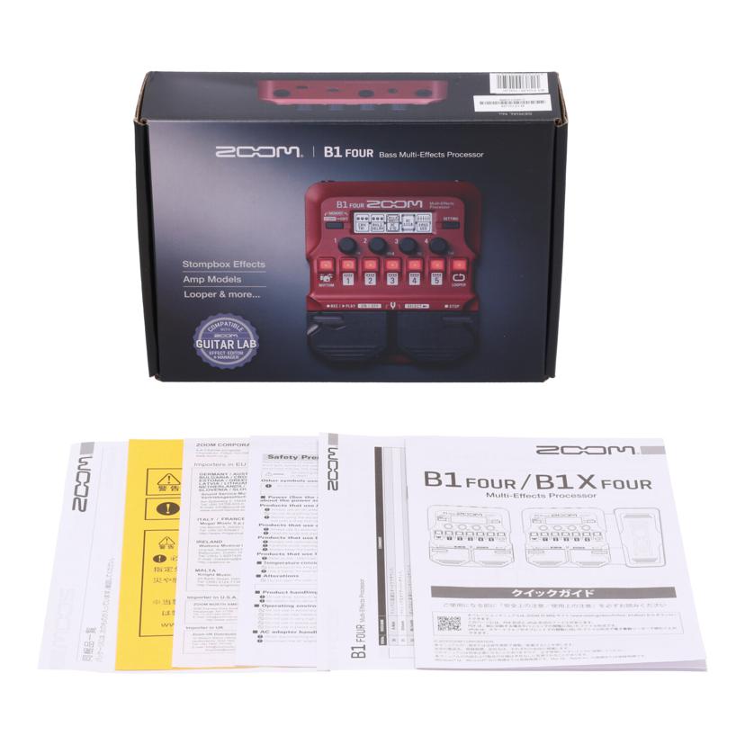 ZOOM　 ズーム/エフェクター/B1 FOUR //c35010366/Aランク/75