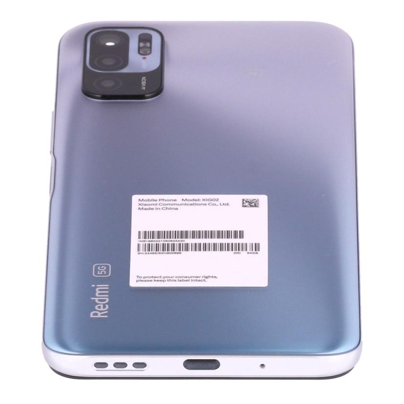 Xiaomi　au シャオミ　/スマートフォン／Redmi　Note　10　JE/XIG02//82a1f5440422/Aランク/64