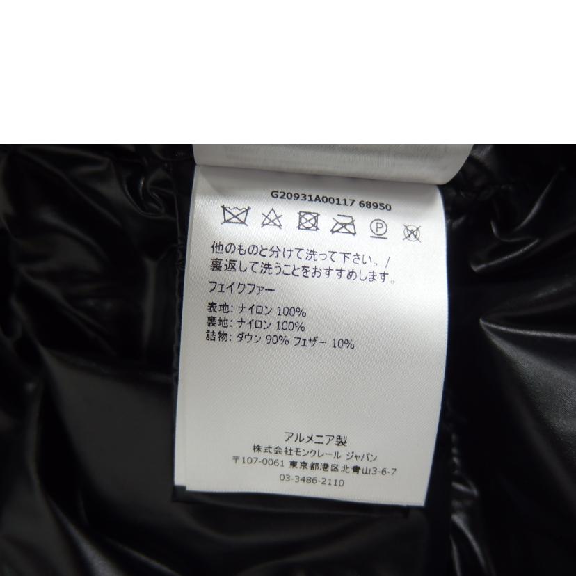MONCLER モンクレール/MONCLER　LAICHE　ダウンジャケット／黒/C-ZIND-21-33308//ABランク/82