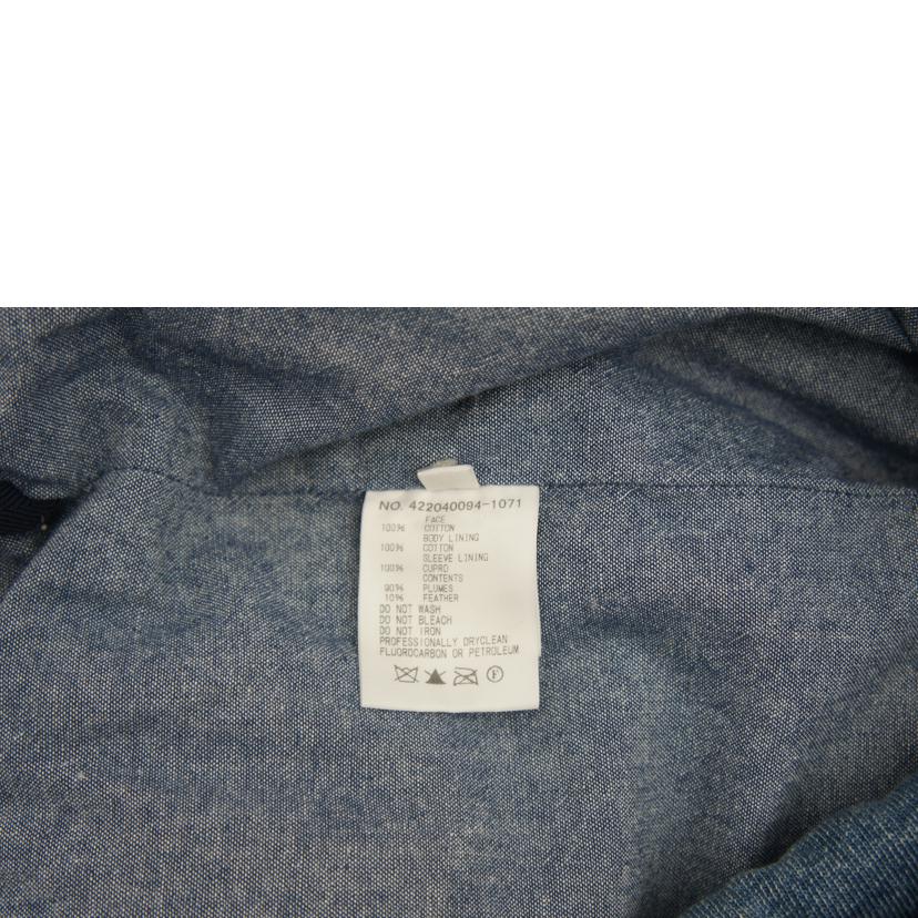 Ron　Herman  ロンハーマン/デニムダウンジャケット/422040094-1071//Bランク/67