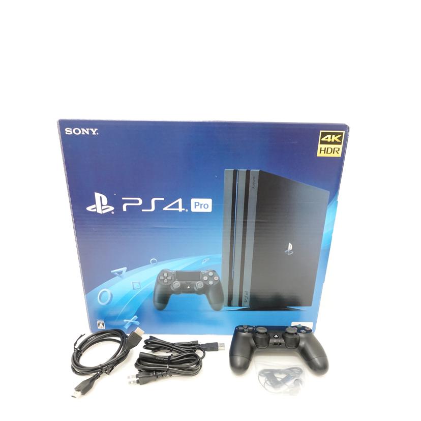 SONY ソニー/PS4Pro本体1TBジェットブラック/CUH-7200BB01//0324279/Bランク/88