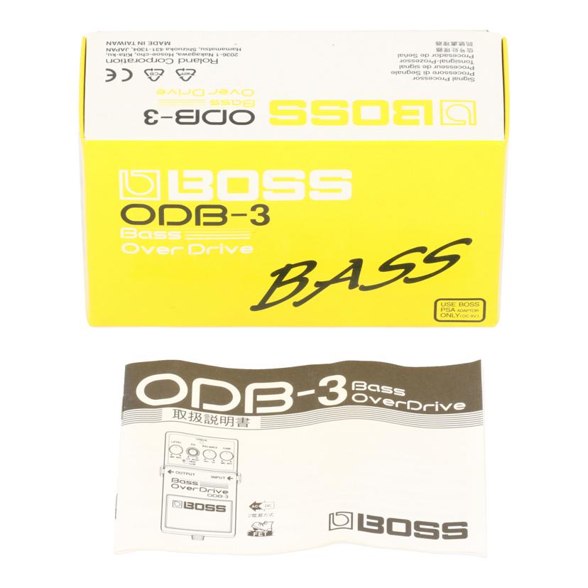 BOSS ボス/エフェクター／BASS　オーバードライブ/ ODB-3//OY26181/ABランク/05