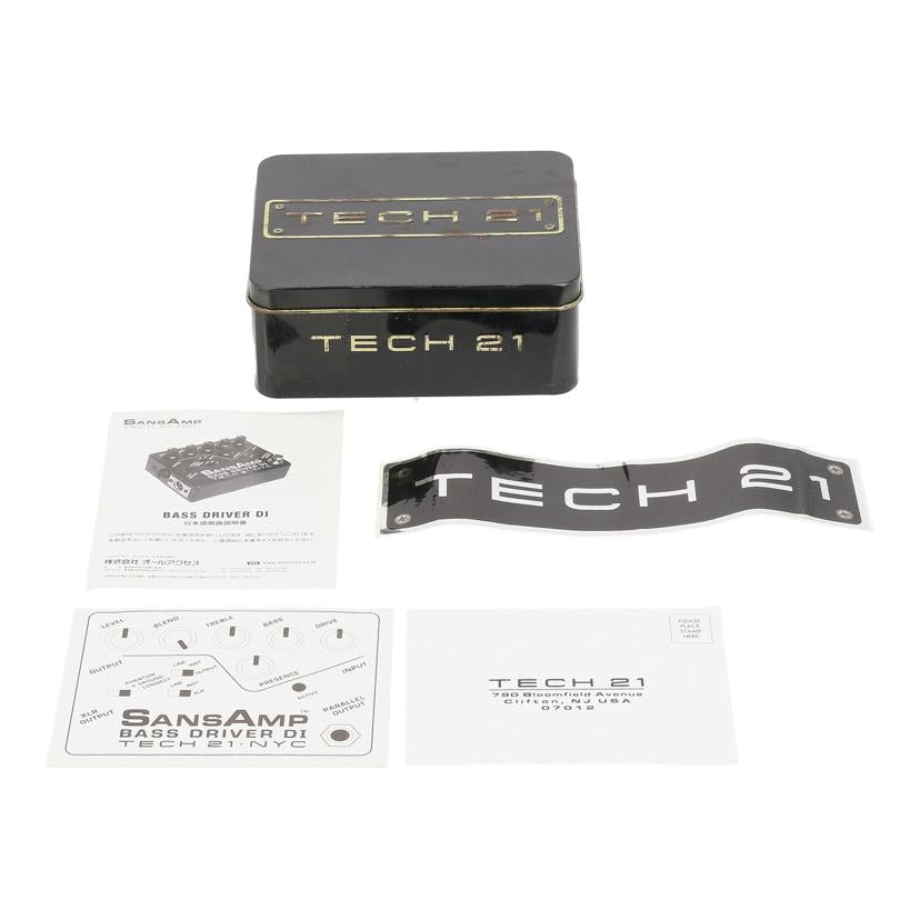 TECH21　 テック21/ベース用プリアンプ／SansAmp/BASS DRIVER DI//333220/ABランク/05
