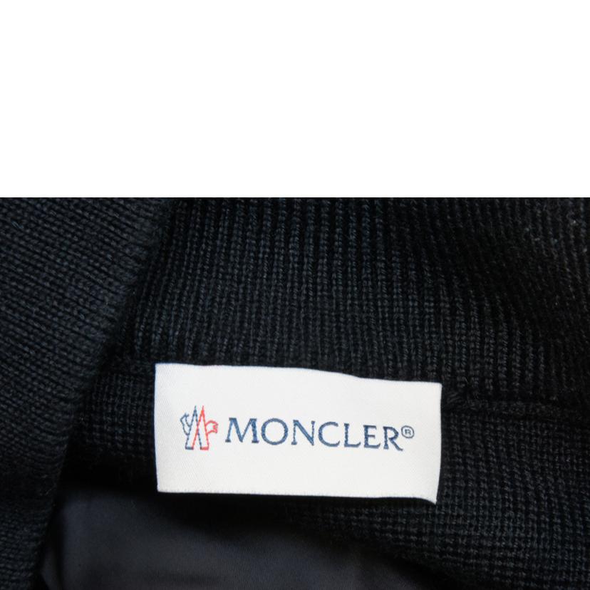 MONCLER モンクレール/CARDIGAN　TORICOTニット切替ダウンブラック//ABランク/92