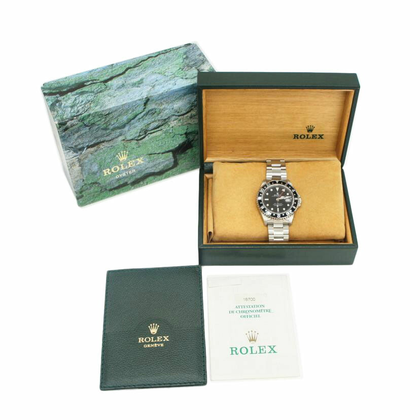 ROLEX ロレックス/GMTマスター・ブラックベゼル／A番/16700//A24**********/Aランク/75
