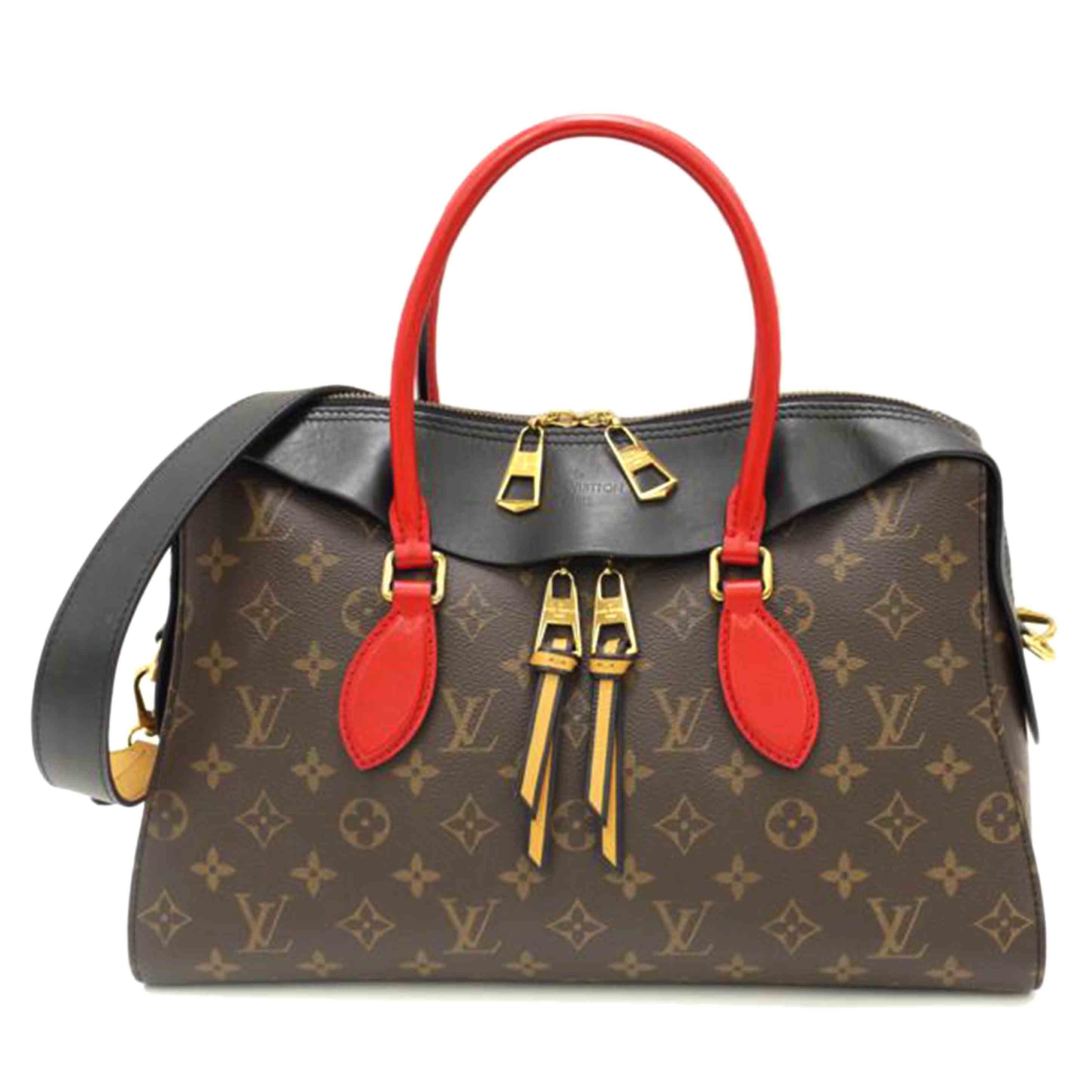 LOUIS　VUITTON ルイヴィトン　/テュイルトート／モノグラム／ノワール・レッド/M41454//TR0***/Aランク/69