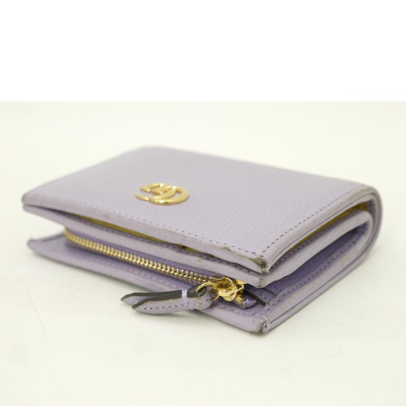 GUCCI グッチ/コンパクト財布／パープル/772738//041*/ABランク/69