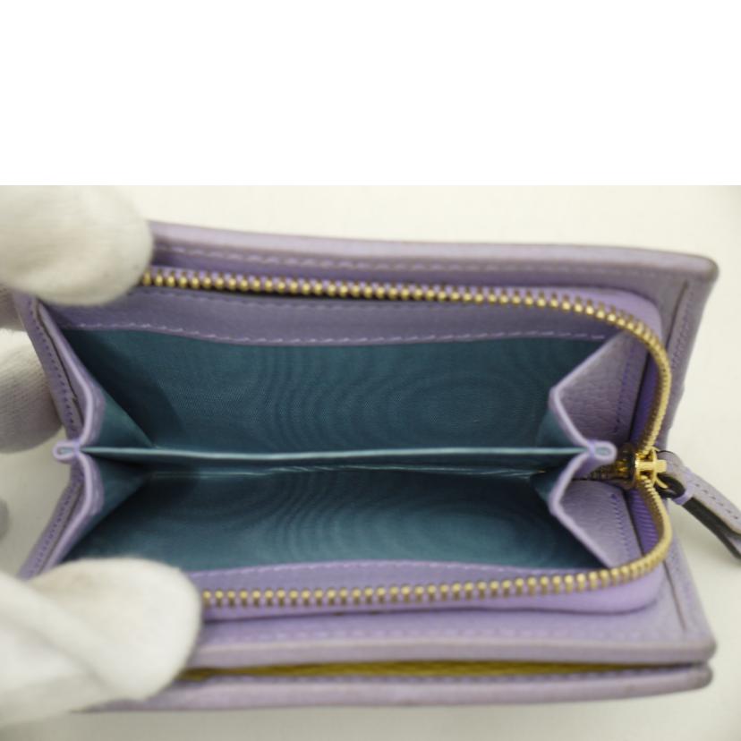 GUCCI グッチ/コンパクト財布／パープル/772738//041*/ABランク/69