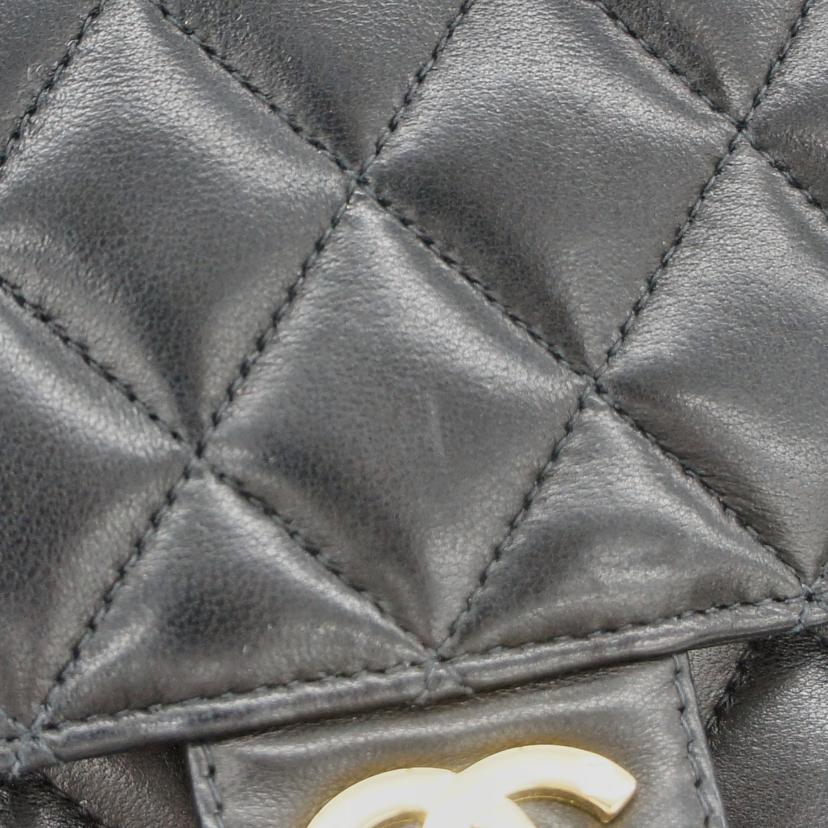 CHANEL シャネル/マトラッセ／ラムスキン／シングルチェーン／ショルダーバッグ／ブラック/A03570//605****/Aランク/18