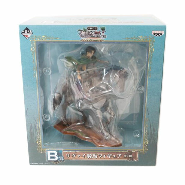 BANDAI バンダイ/リヴァイ　｢一番くじ　進撃の巨人～壁外調査女型捕縛作戦～｣　B賞　騎馬フィギュア//Aランク/88