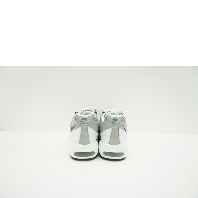 NIKE ナイキ/エアマックス95OGホワイト／コートパープル／エメラルドグリーン/554970-151//ｻｲｽﾞ:27cm/ABランク/75