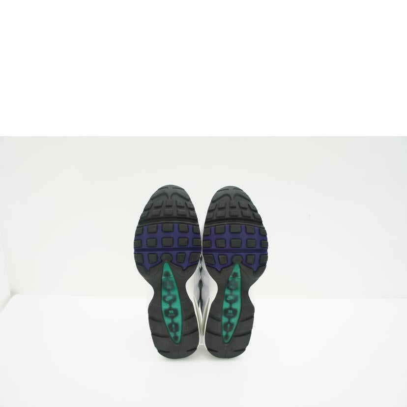 NIKE ナイキ/エアマックス95OGホワイト／コートパープル／エメラルドグリーン/554970-151//ｻｲｽﾞ:27cm/ABランク/75