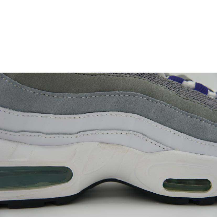 NIKE ナイキ/エアマックス95OGホワイト／コートパープル／エメラルドグリーン/554970-151//ｻｲｽﾞ:27cm/ABランク/75