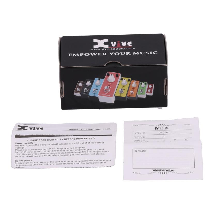Xvive エックスバイブ/エフェクター/ Xvive V1//Bランク/18