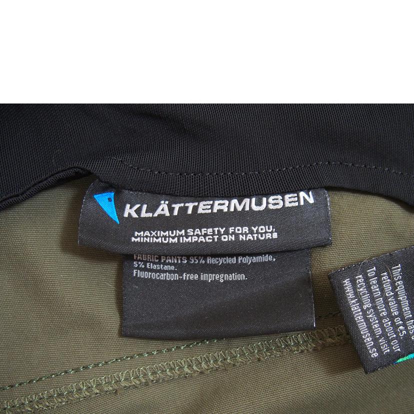 KLATTERMUUSEN クレッタルムーセン/ゲレパンツ//Bランク/71