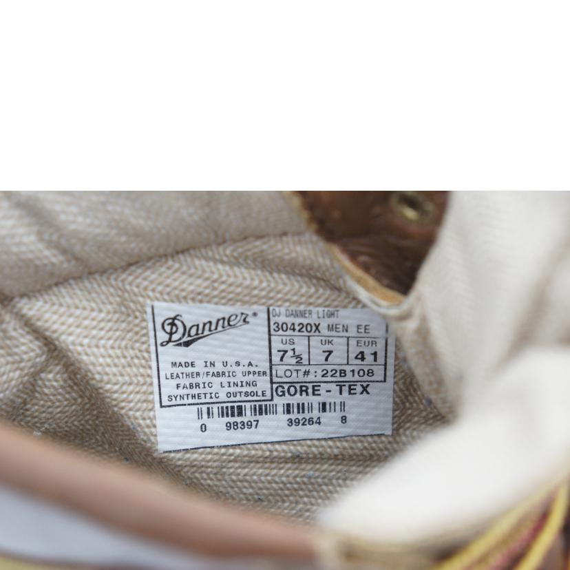 Danner ダナー/DJ DANNER LIGHT GORE-TEX ブーツ/US7.5/ブラウン×カーキ/30420X//22B108/Bランク/01